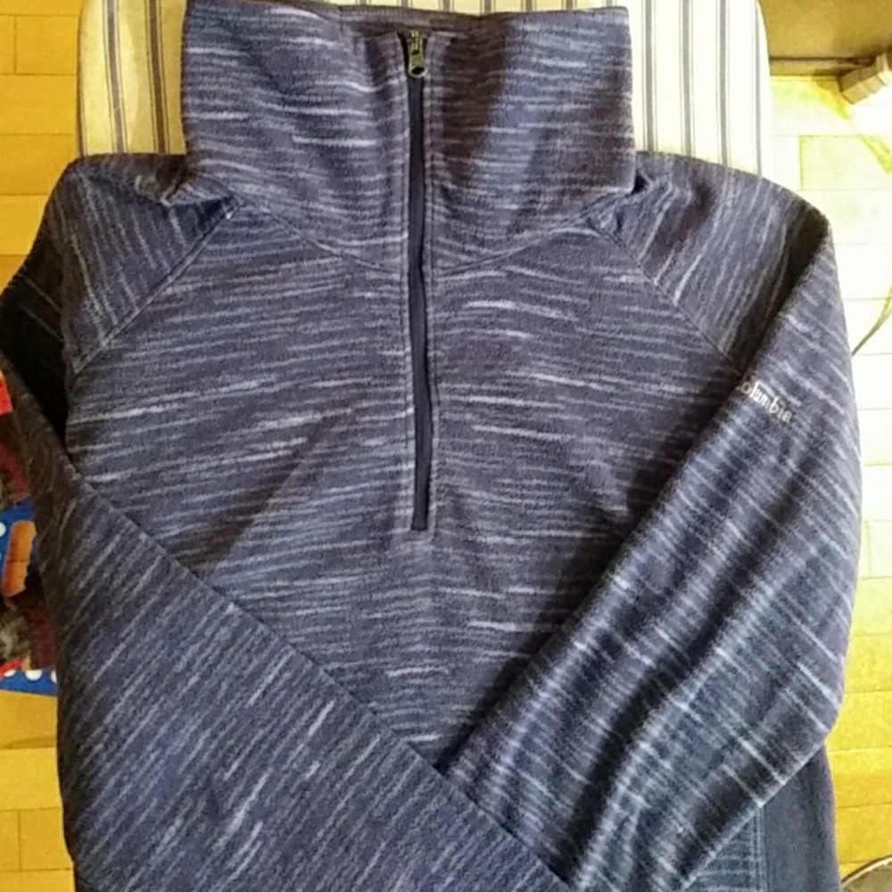 Zip front fleece